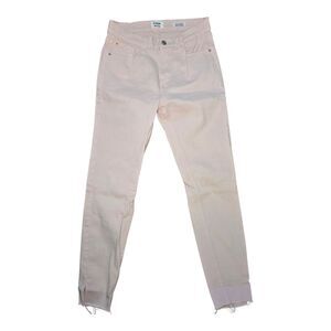 Kensie Vintage Luxe Women's Light Pink Ultimate High Rise Skinny Jeans Size 4/27